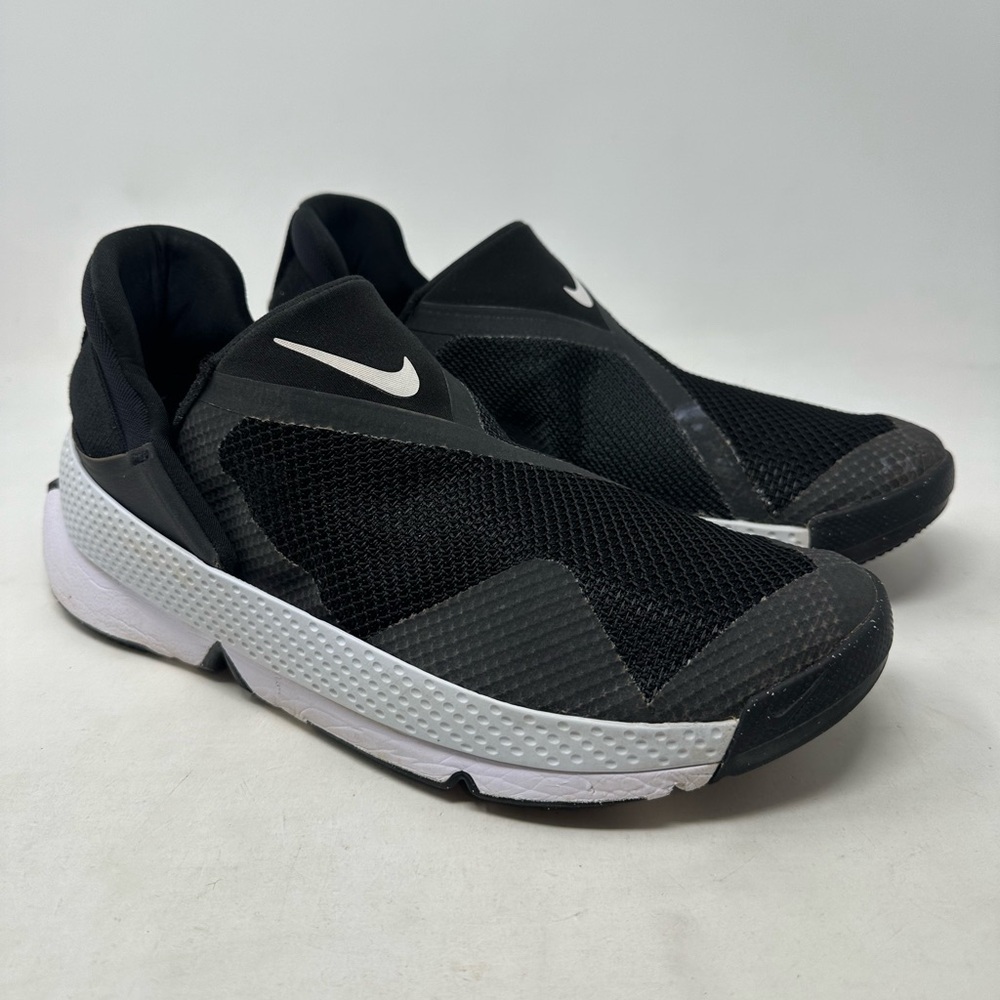 COPY - Nike Go FlyEase Easy Slip-On Sneakers Black & White Womens Size 10 Mens …